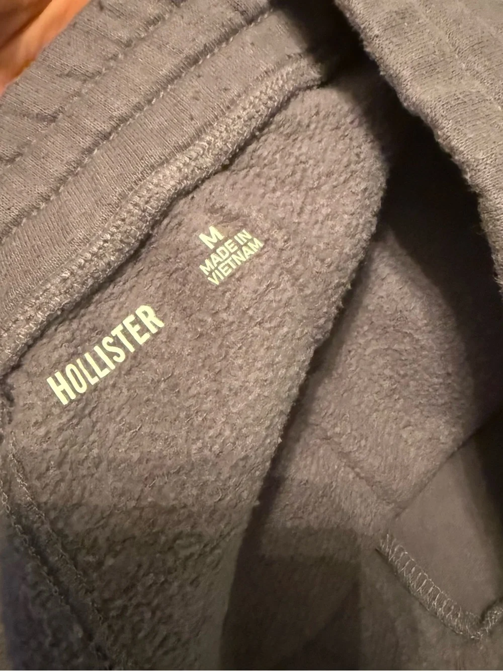 Hollister Charcoal Gray wide leg sweatpants